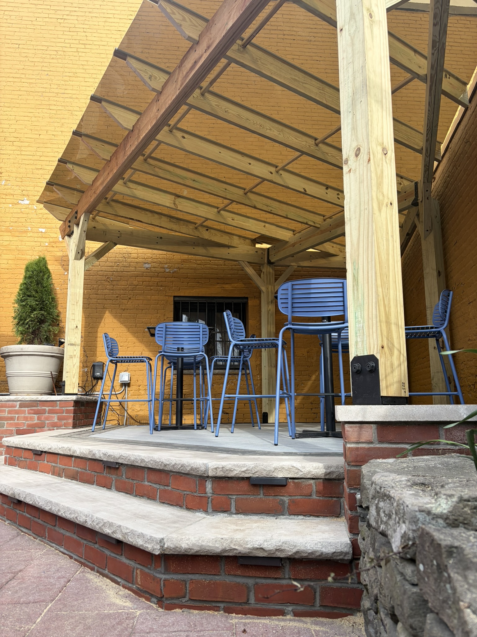 Pergola and deck project by Red Sky Construction, Greater Boston MA