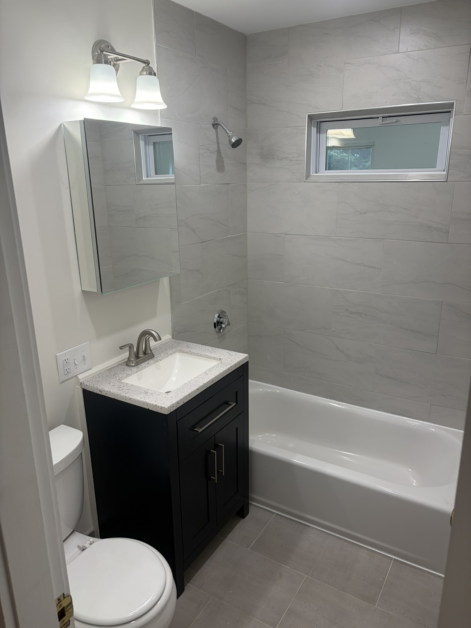 Bathroom remodel by Red Sky Construction, Greater Boston MA
