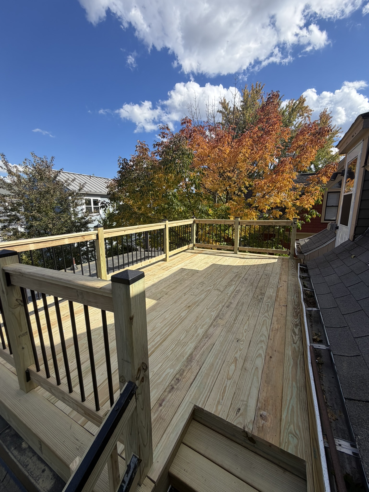 Deck project by Red Sky Construction, Greater Boston MA