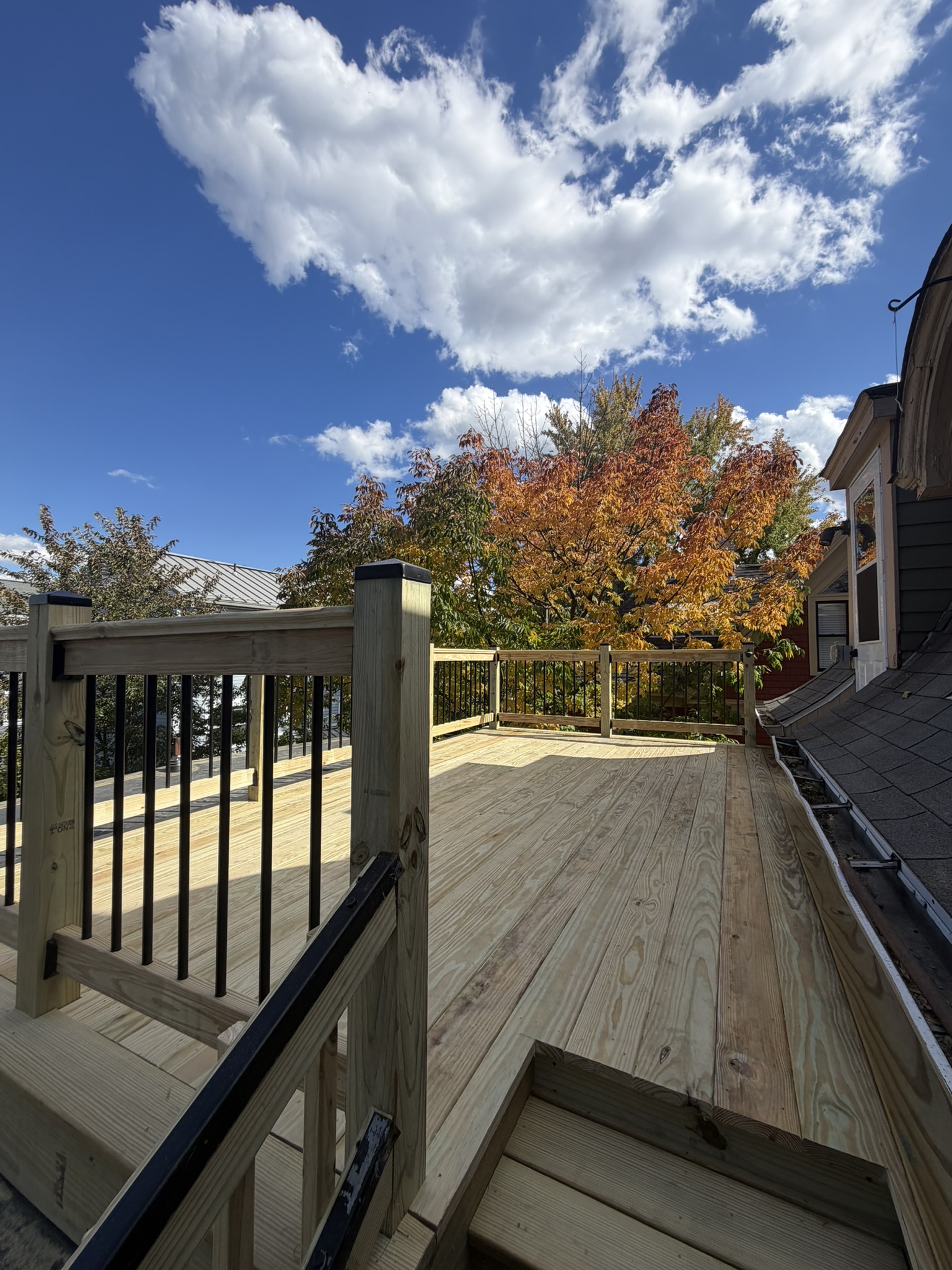 Deck project by Red Sky Construction, Greater Boston MA